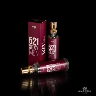 Perfumes 521 Sexy Men de 15 ml com embalagem
